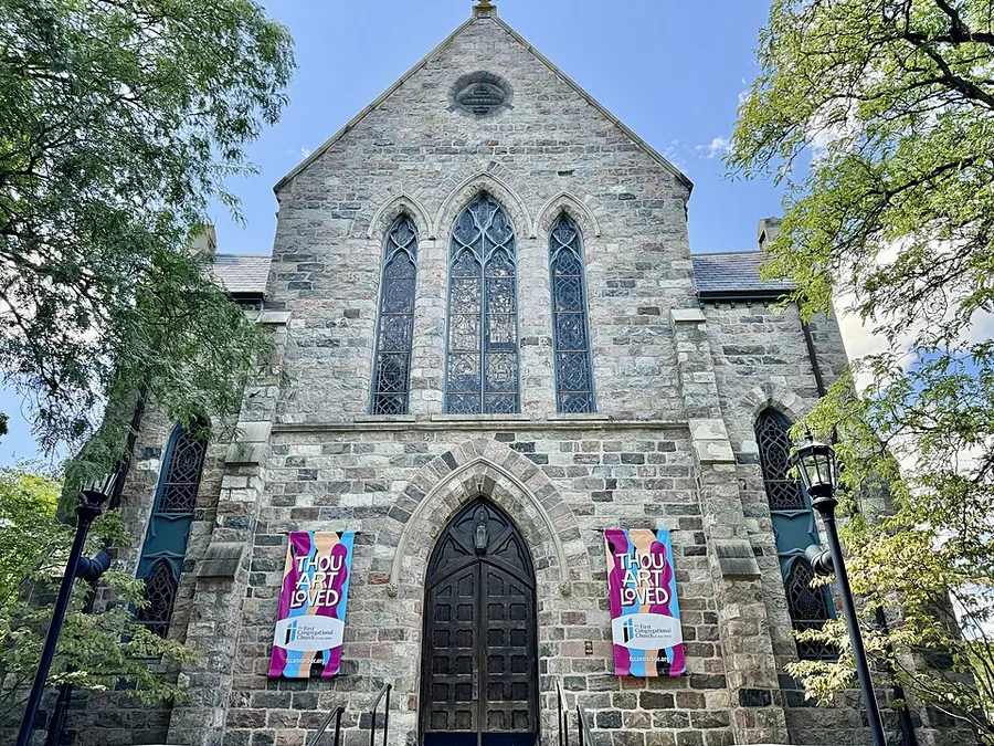 First Congregational Church, State Street and William Street, Ann Arbor, MI - 54381373734 in Ann Arbor, Michigan