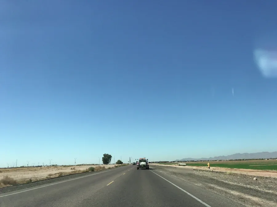 Street-level view in Avondale, Arizona