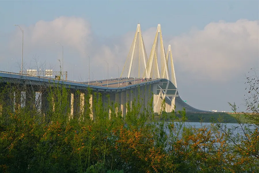Fred Hartman Bridge on Hwy. 146 in Baytown, Texas