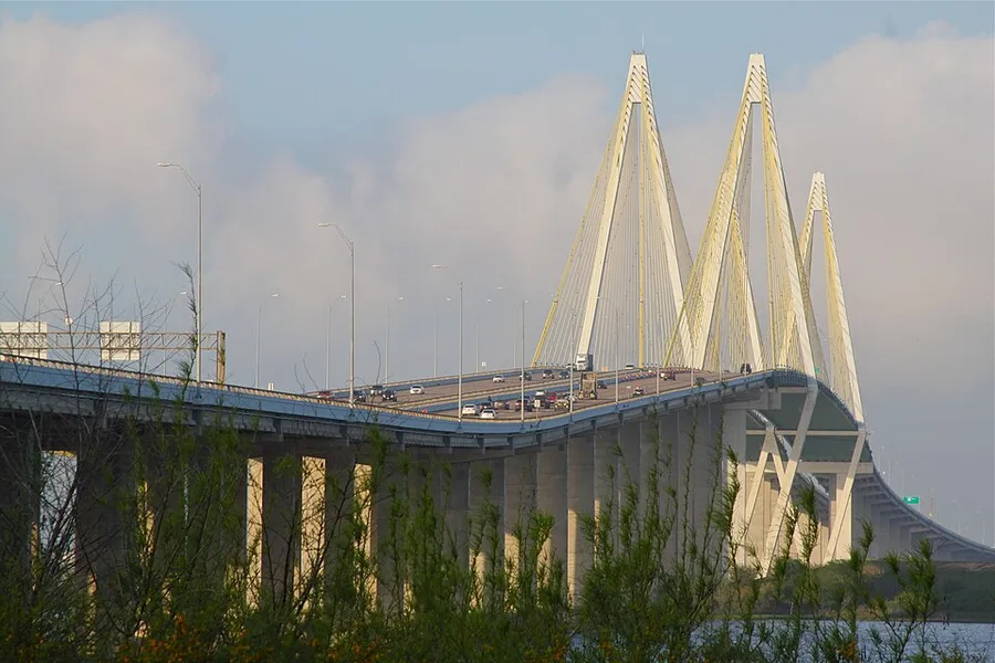 Fred Hartman Bridge on Hwy. 146 (2) in Baytown, Texas