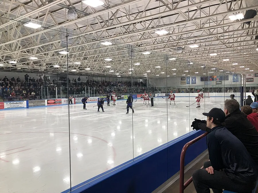 Bloomington ice garden in Bloomington, Minnesota