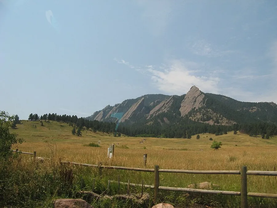 The Flatirons from the Chautauqua Park - panoramio in Boulder, Colorado