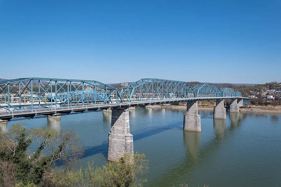 Walnut Street Bridge 02 in Chattanooga, Tennessee