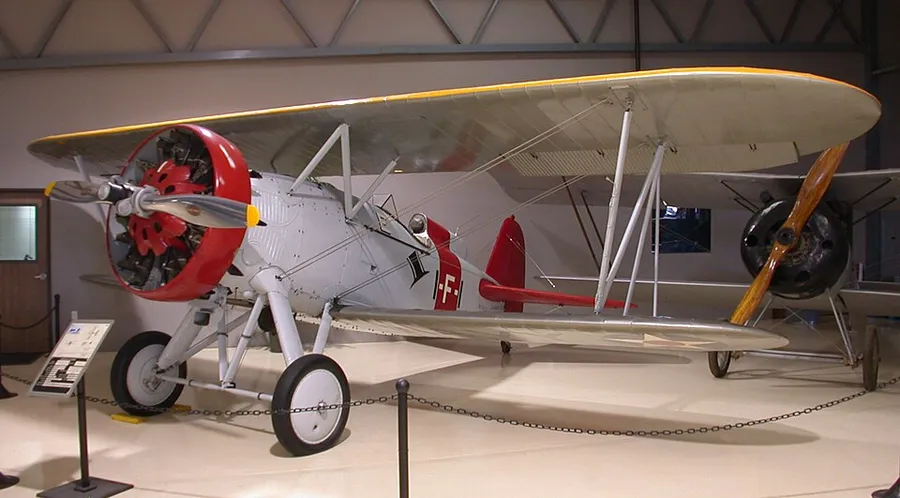 Boeing P-12, Planes Of Fame Museum, Chino in Chino, California