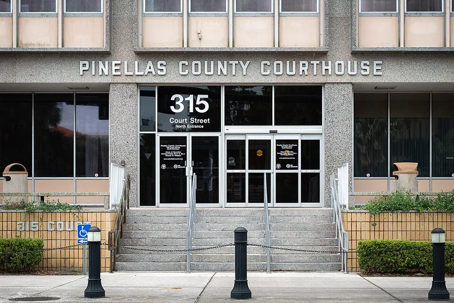 Pinellas County Courthouse, Clearwater, Florida in Clearwater, Florida