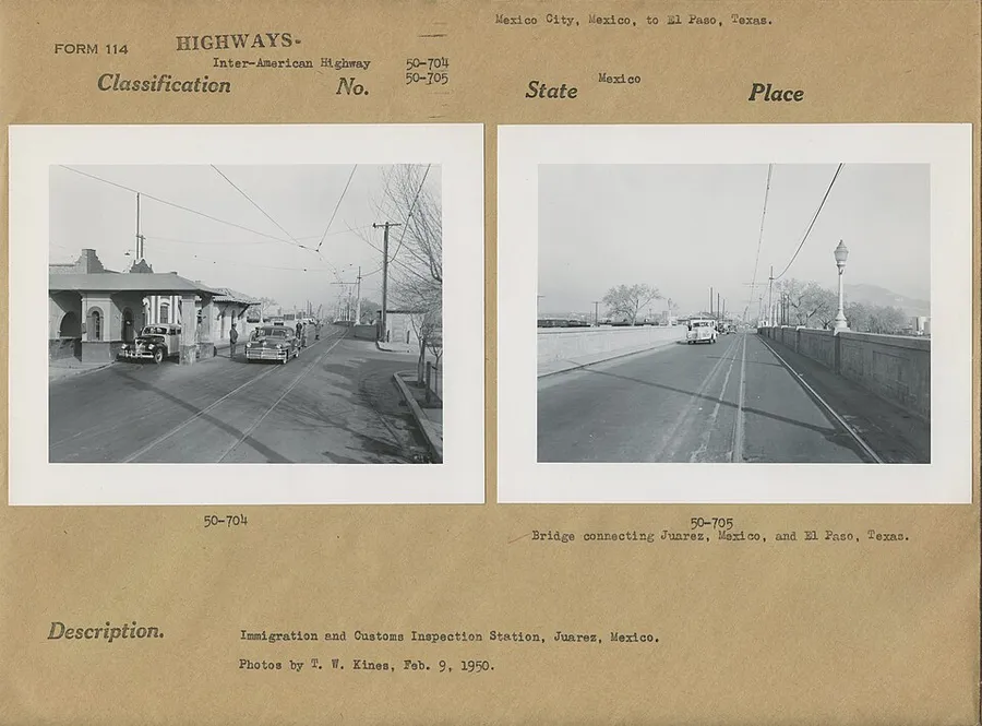 Immigration and Customs Inspection Station - DPLA - 198e1a775b347980a25b46d323796611 in El Paso, Texas