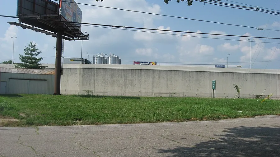 August Kuehn House site in Evansville, Indiana