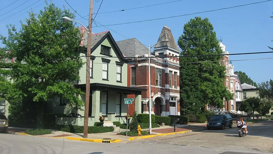 Riverside Historic District in Evansville in Evansville, Indiana
