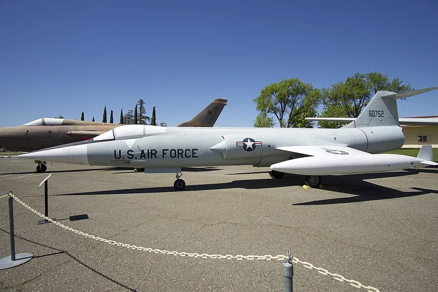 F 104 Starfighter; Travis AFB Heritage Museum (26338194545) in Fairfield, California