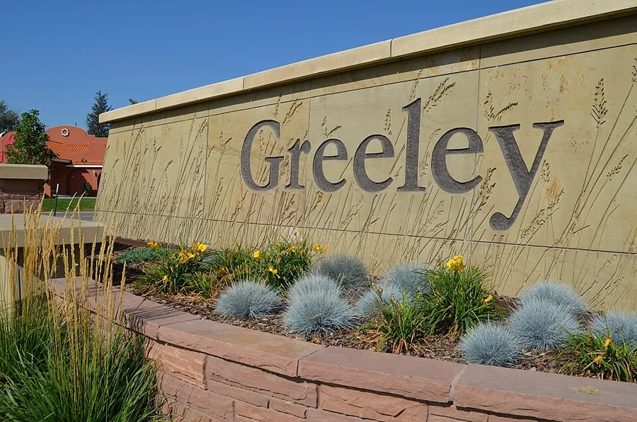 Greeley, Colorado 8th Avenue Entryway Monument in Greeley, Colorado