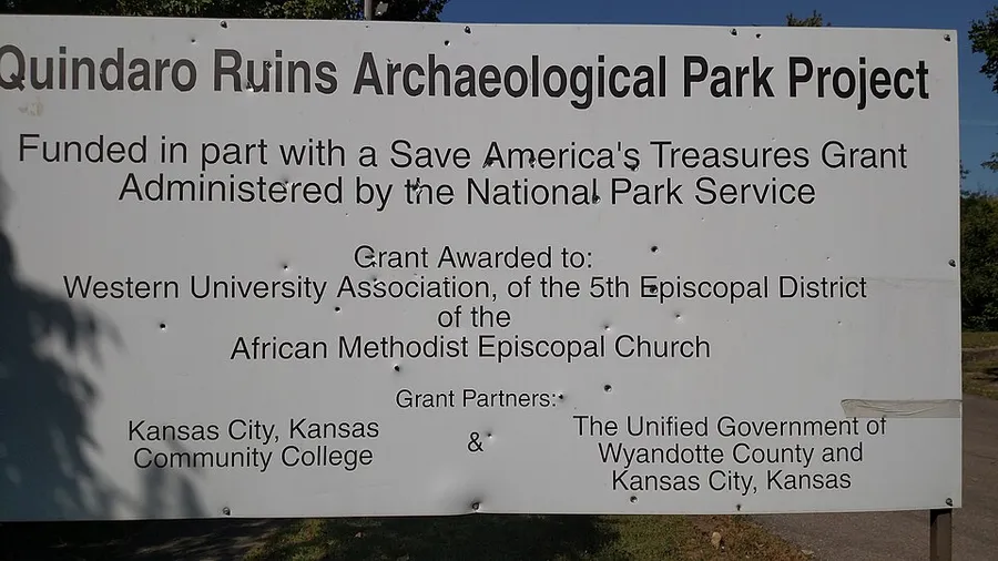 Quindaro Ruins Archaeological Historic Park in Kansas City, Kansas