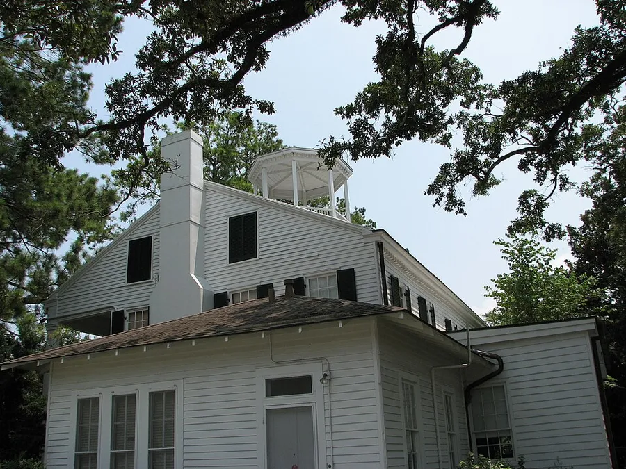 Alexandre Mouton House Lafayette Side in Lafayette, Louisiana