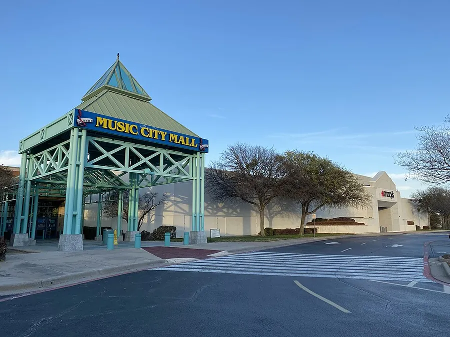 Music City Mall Entrance in Lewisville, Texas