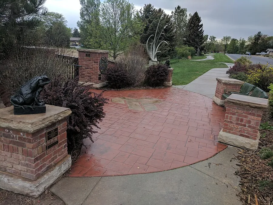 Benson Sculpture Garden square in Loveland, Colorado