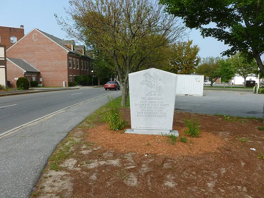 Armenian monument; Lowell, MA; 2011-09-03 in Lowell, Massachusetts