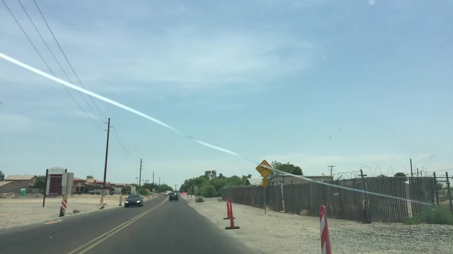 Street-level view in Maricopa, Arizona