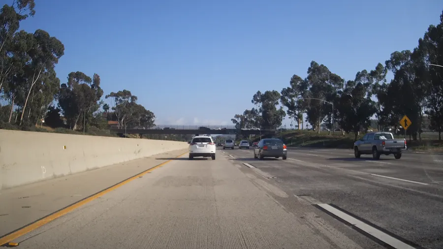 Street-level view in Mission Viejo, California
