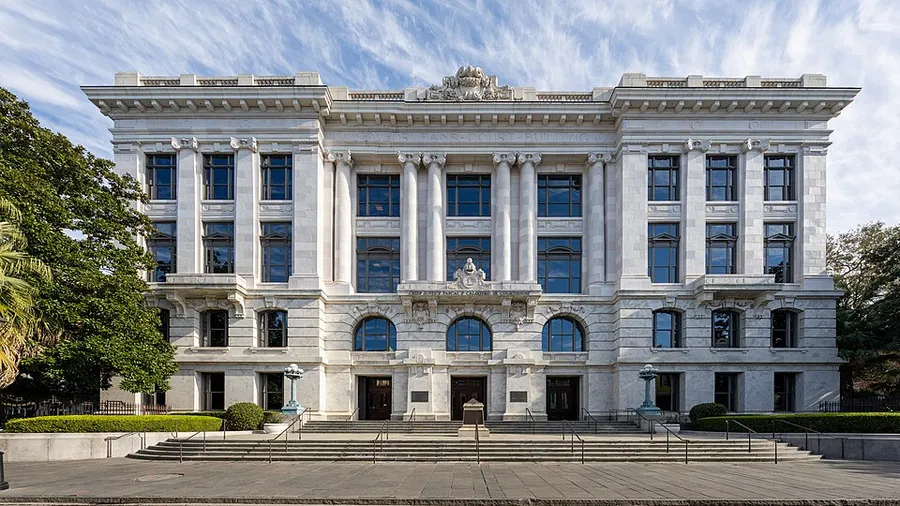Louisiana Supreme Court - New Courts building on Royal Street, New Orleans Feb 2026 in New Orleans, Louisiana