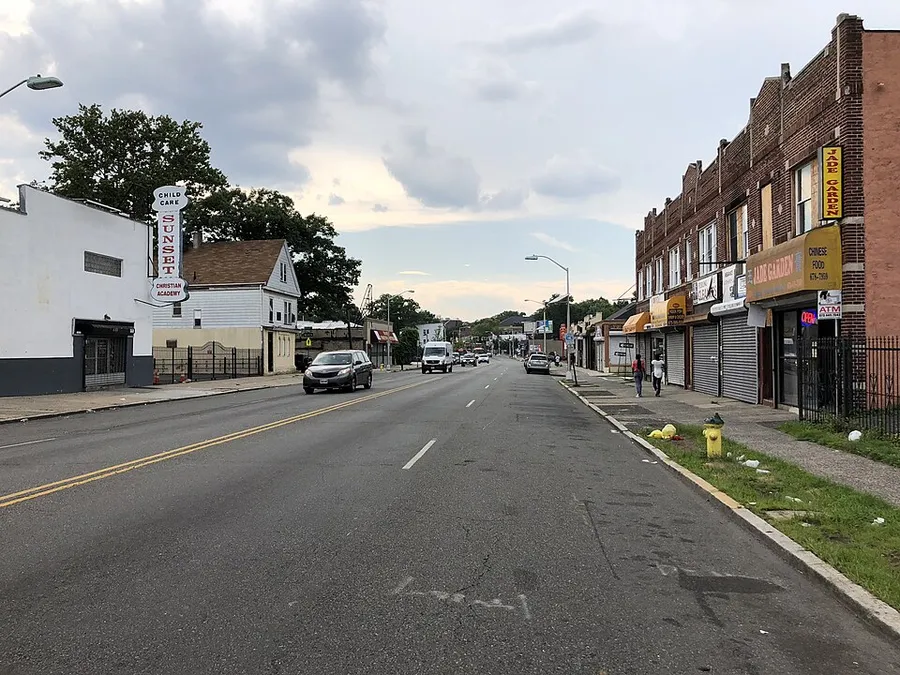 Local view in Newark, New Jersey