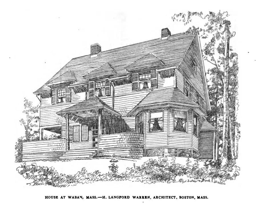 Warren House at Waban MA 01 in Newton, Massachusetts
