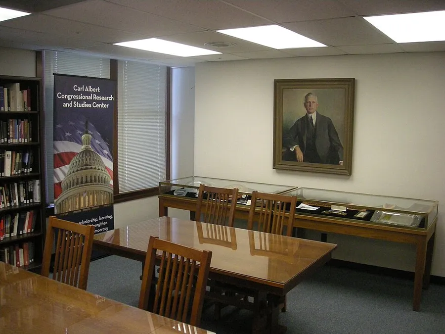 Carl Albert Center September 2014 1 (reading room) in Norman, Oklahoma