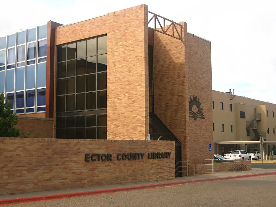 Ector County Library in Odessa, TX Picture 1830 in Odessa, Texas