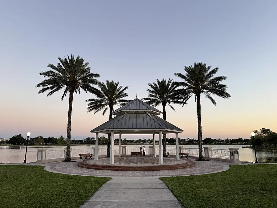 Gazebo at Lake Tradition in Port St Lucie FL in Port St. Lucie, Florida
