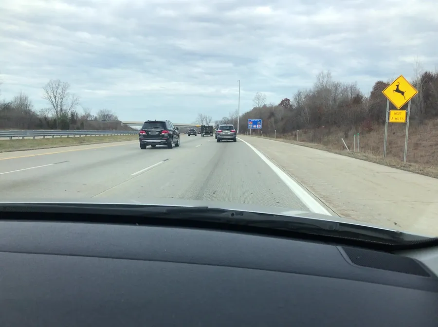 Street-level view in Rochester Hills, Michigan