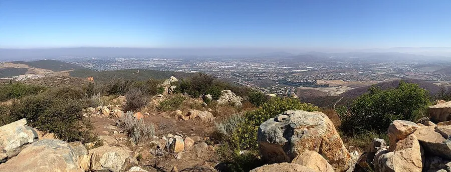 Double Peak Park north in San Marcos, California