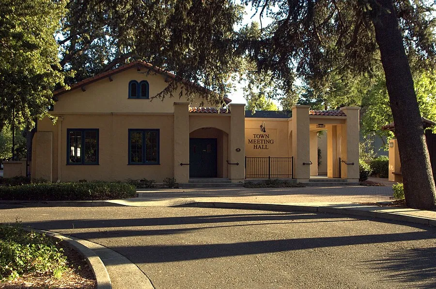 Danville CA Town Meeting Hall in San Ramon, California