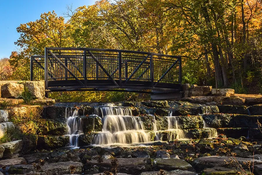 Sequiota Park Waterfall - panoramio in Springfield, Missouri