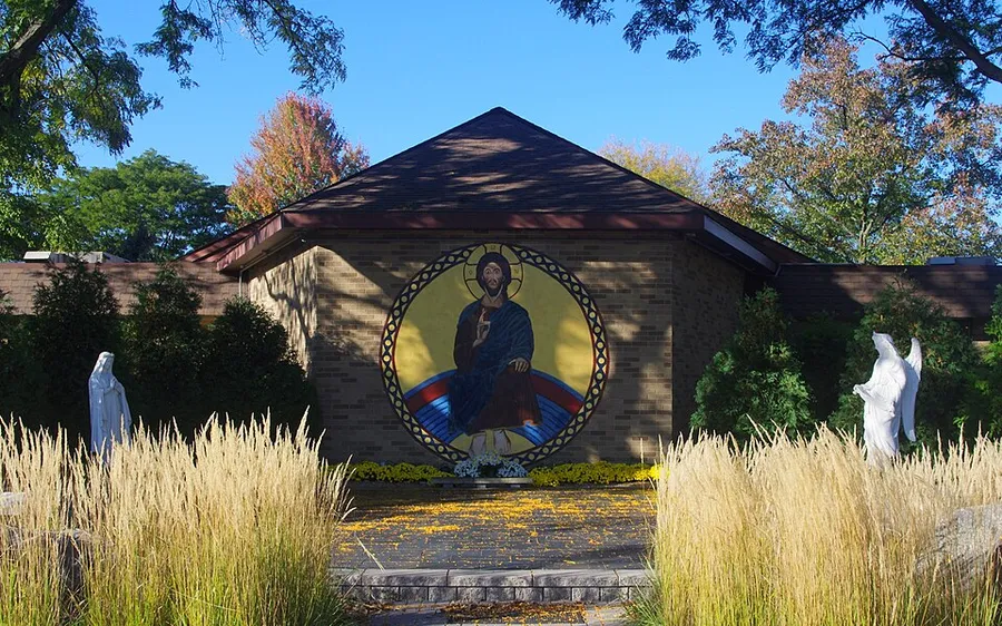 Saint Basil the Great Byzantine Catholic Church (Sterling Heights, Michigan) - Christ mural in Sterling Heights, Michigan
