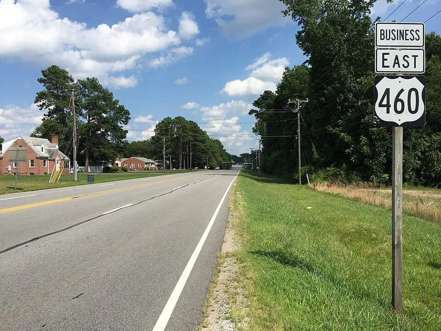 Local view in Suffolk, Virginia