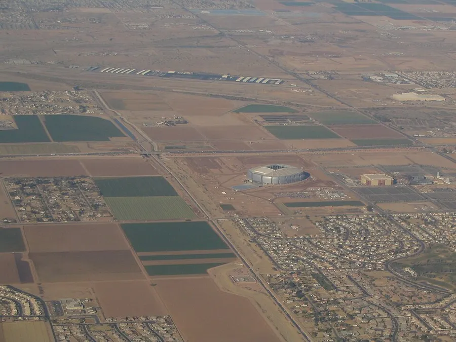 University of Phoenix Stadium, Home of the Arizona Cardinals (101298989) in Surprise, Arizona