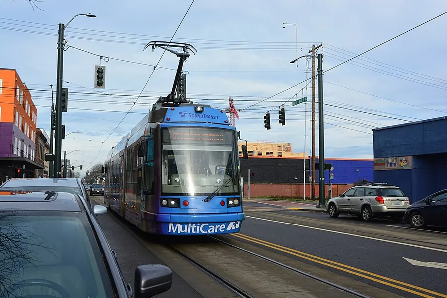 Tacoma, WA - tram in Hilltop neighborhood 01 in Tacoma, Washington