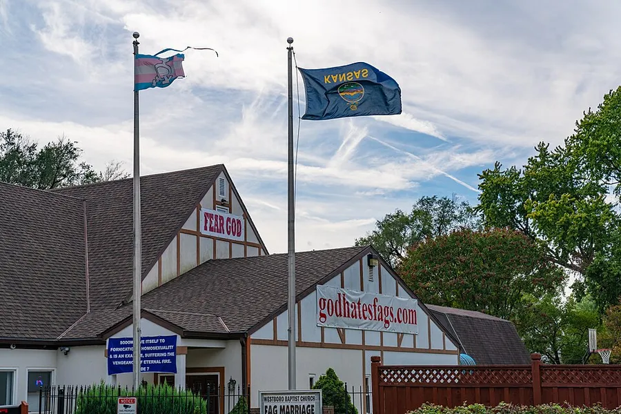 Westboro Baptist Church, Topeka, Kansas (44440696684) in Topeka, Kansas