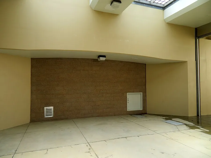 Future pedestrian tunnel at Fairfield–Vacaville station, May 2019 in Vacaville, California
