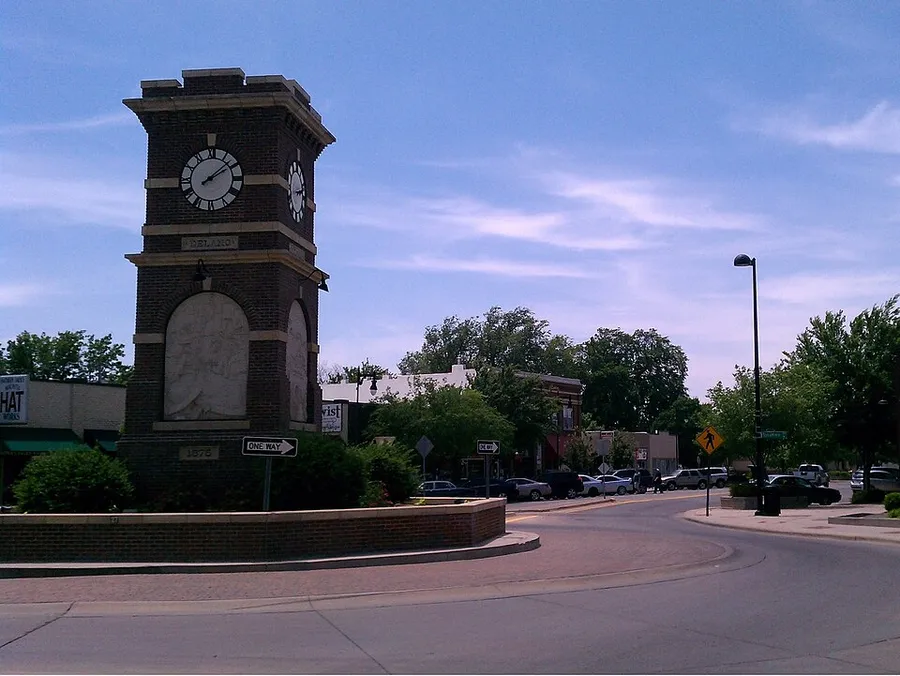 Delano street view in Wichita, Kansas