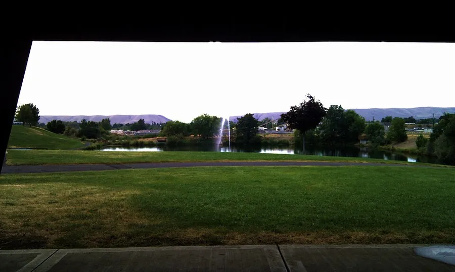 From under the picnic area at Sarge Hubbard Park, looking South - panoramio in Yakima, Washington