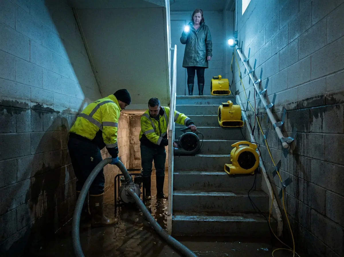 Aurora Water Damage Restoration service in Fitzsimons