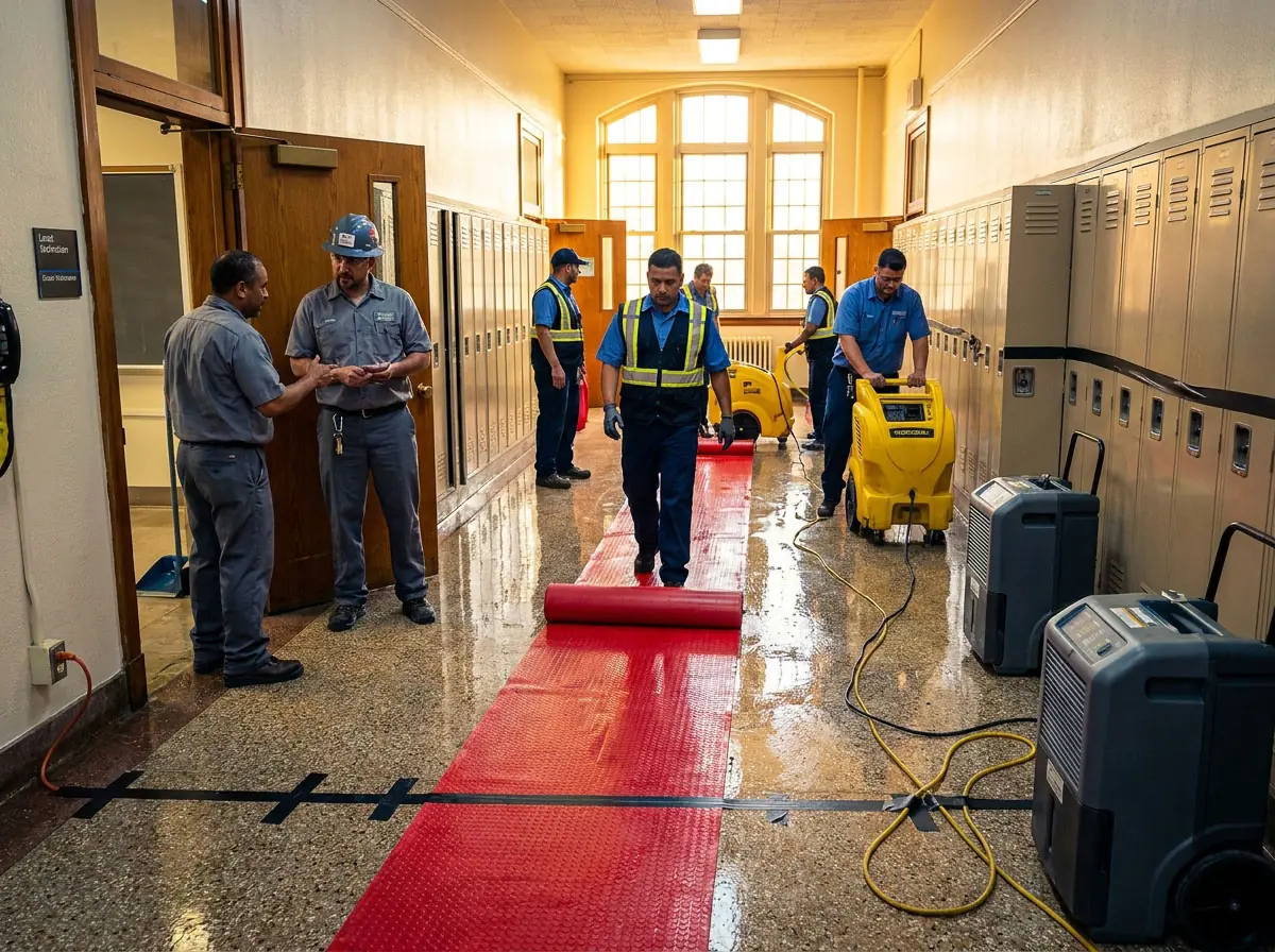Commercial Water Damage Restoration service photo